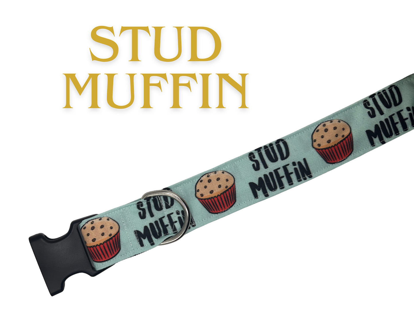 Stud Muffin Adjustable Dog Collar