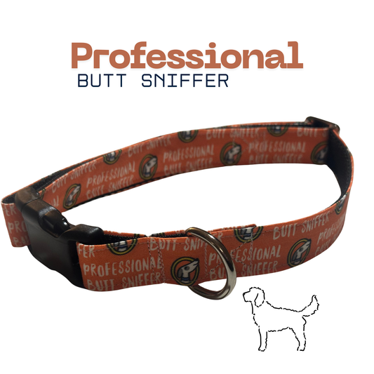 Professional Butt Sniffer Adjustable Dog Collar