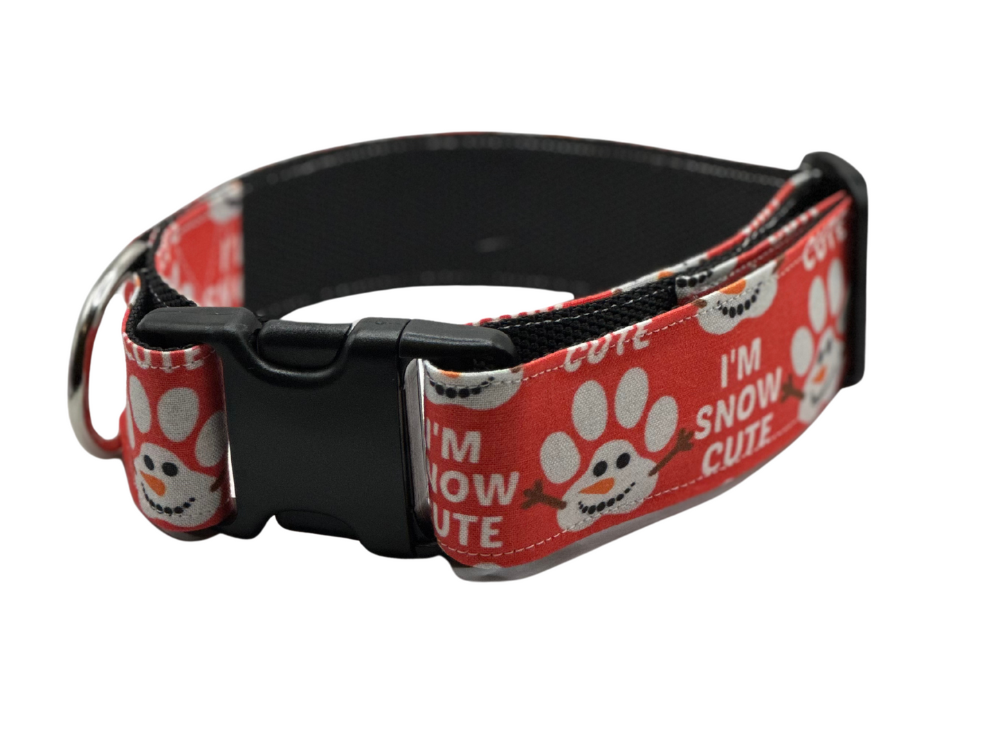 I'm Snow Cute Adjustable Dog Collar
