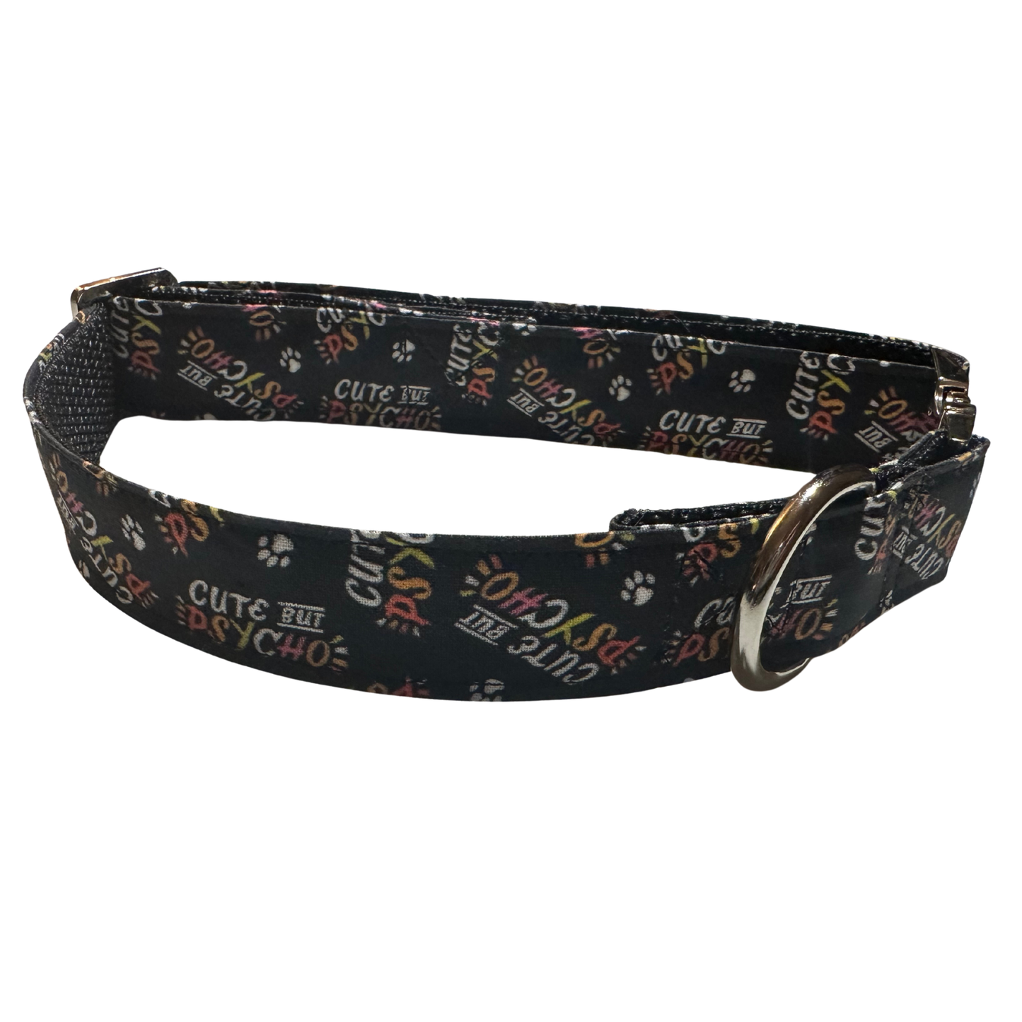 Cute But Psycho Adjustable Dog Collar