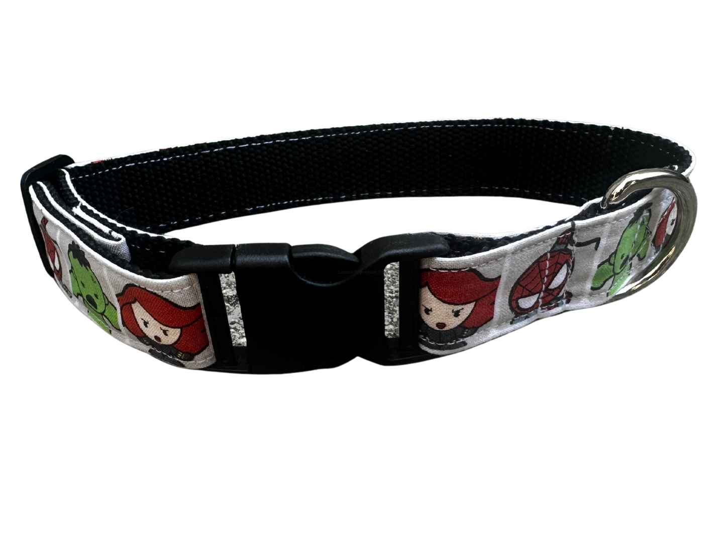 Baby Superheroes Adjustable Dog Collar