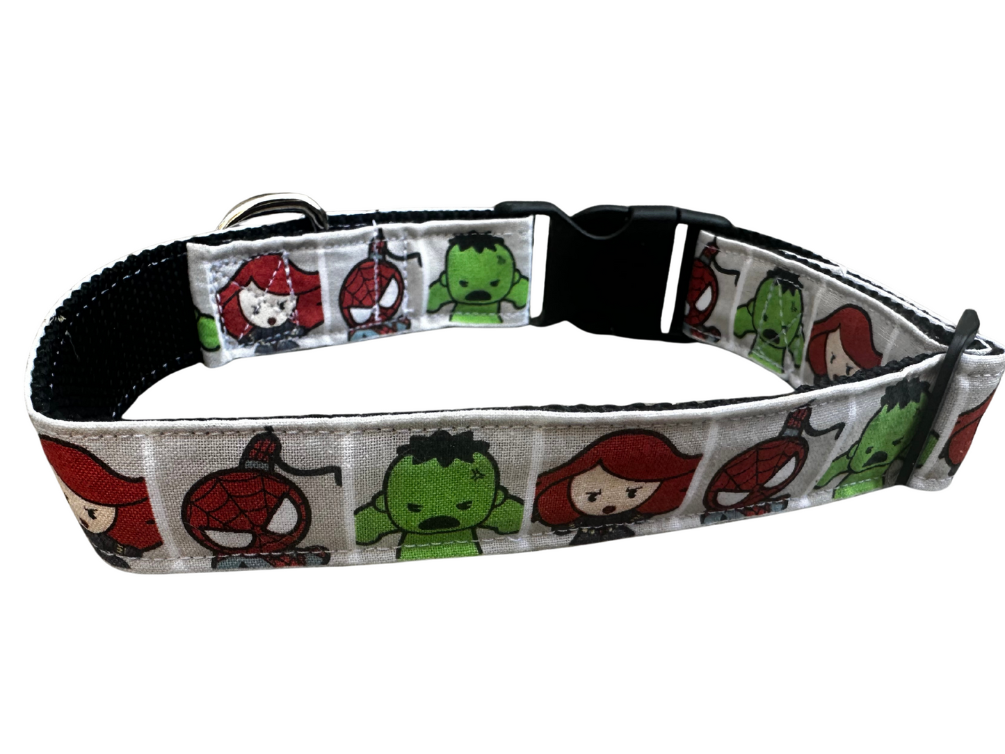 Baby Superheroes Adjustable Dog Collar
